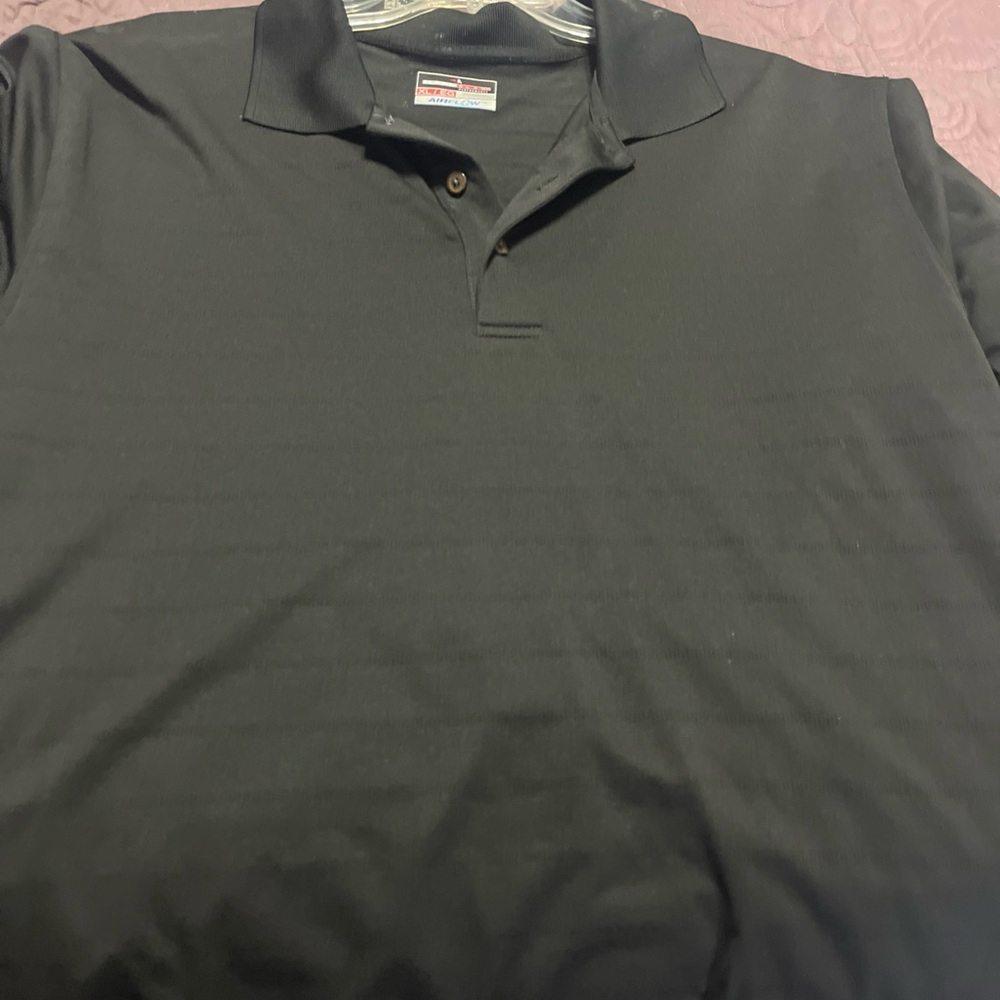Grand Slam Performance Short Sleeve Golf Polo Shirt Men’s XL Dri Fit Airflow Bl